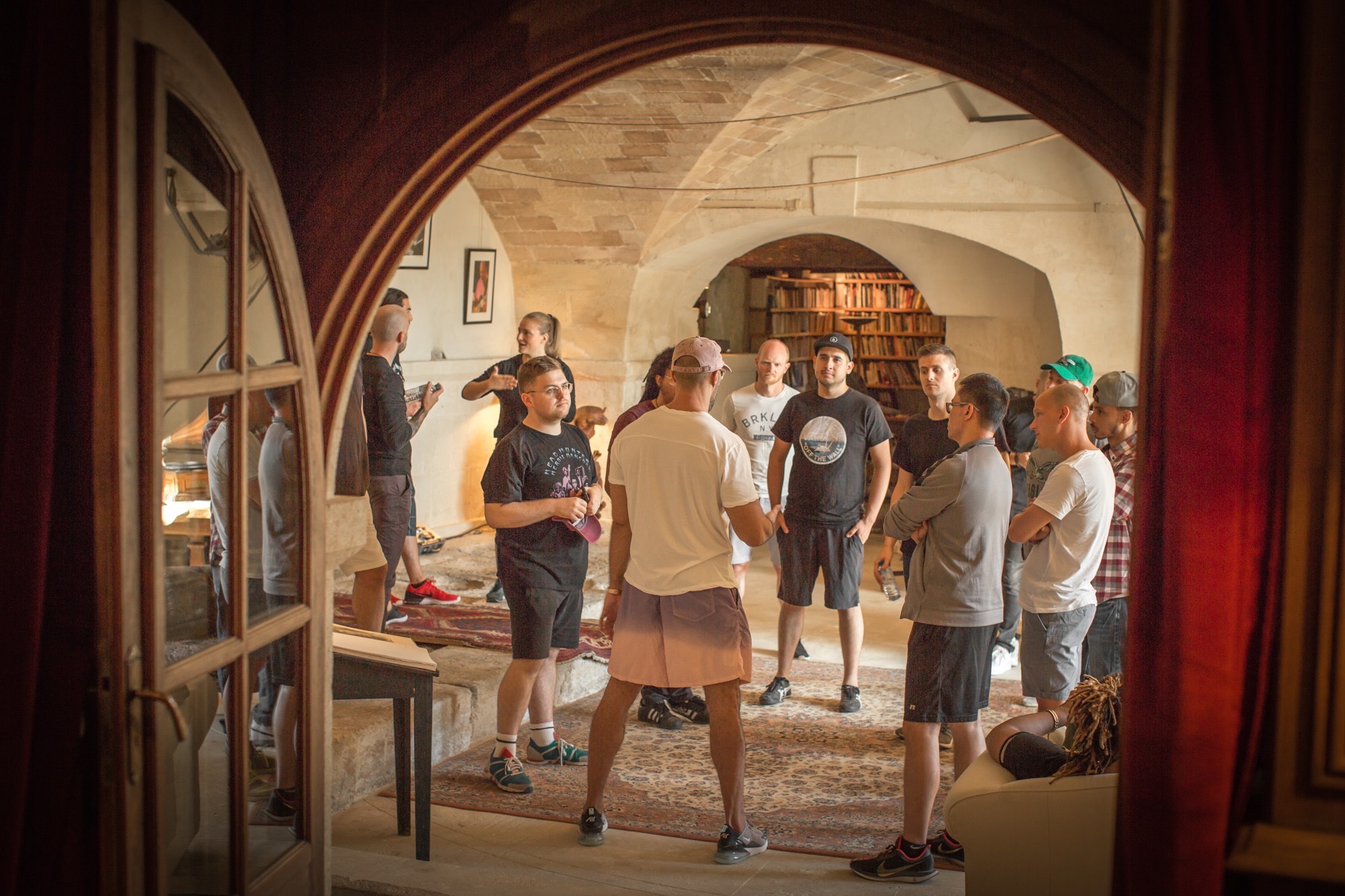 Mix with the Masters — group discussion